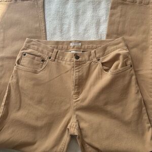 Jones New York Sport Today Jean Classic Tan High-Rise Jeans Stretch Size 10